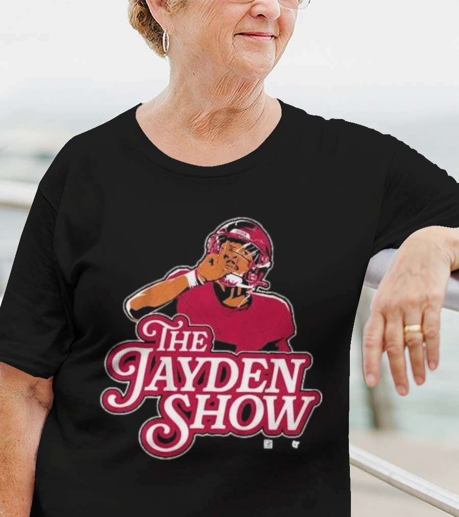 The Jayden Show Jayden Daniels Football Player T-Shirt