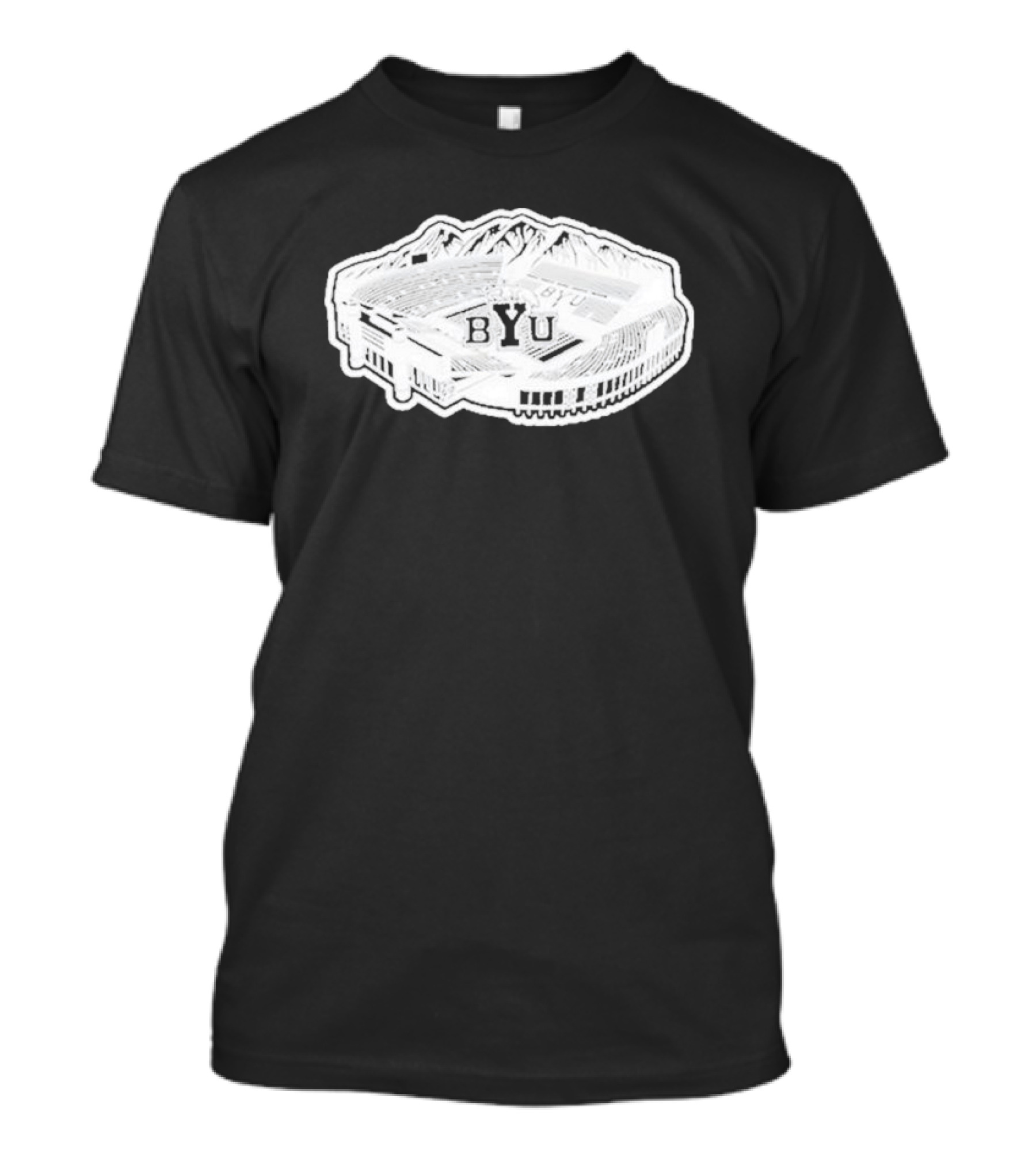 BYU Lavell’s Stadium Mountain View T-Shirt
