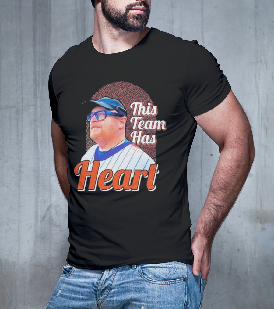 This Team Has Heart Frank Baseball-Inspired Dedication T-Shirt