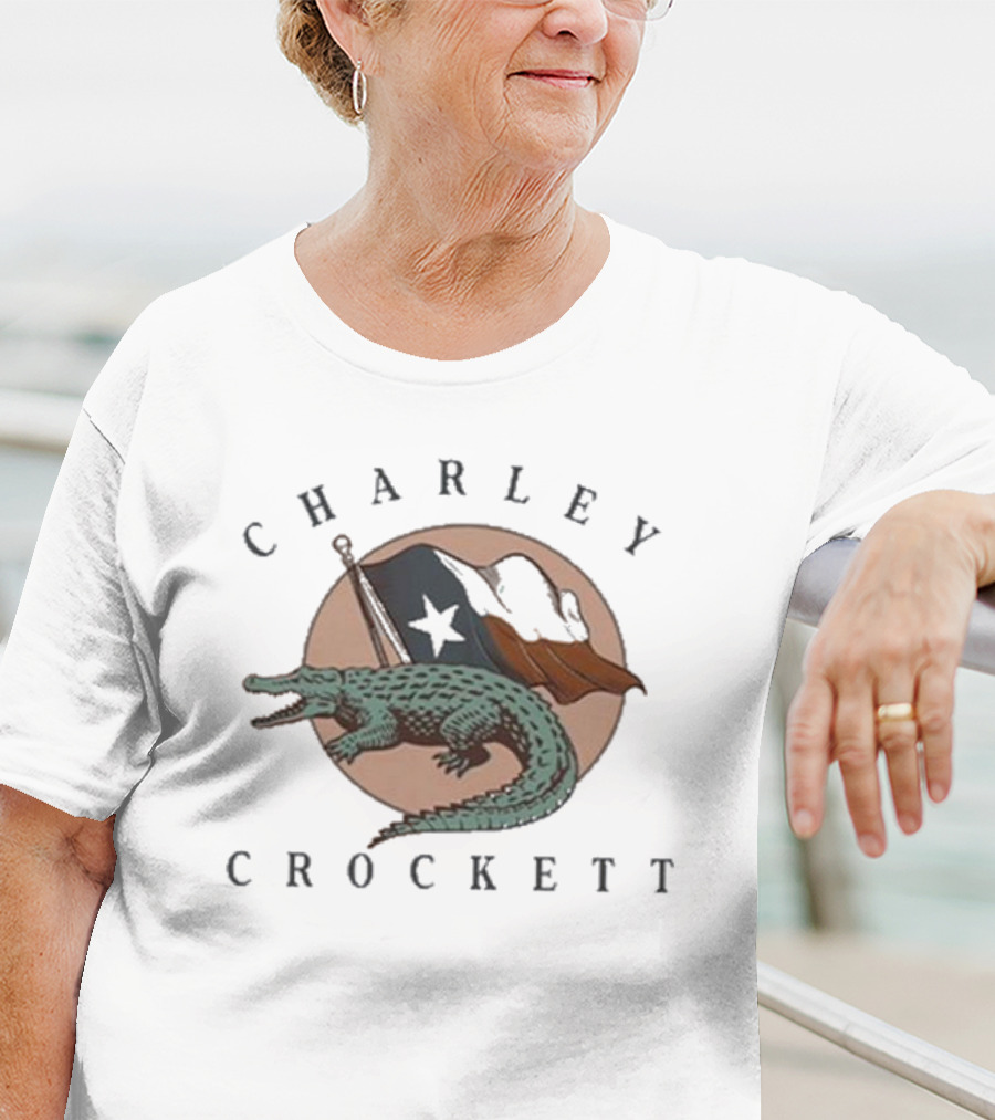 Charley Crockett Texas Flag Alligator T-Shirt