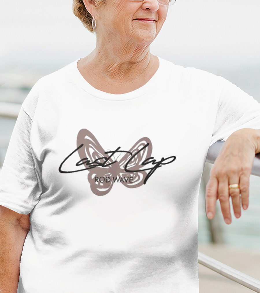 Last Lap Rod Wave Butterfly T-Shirt