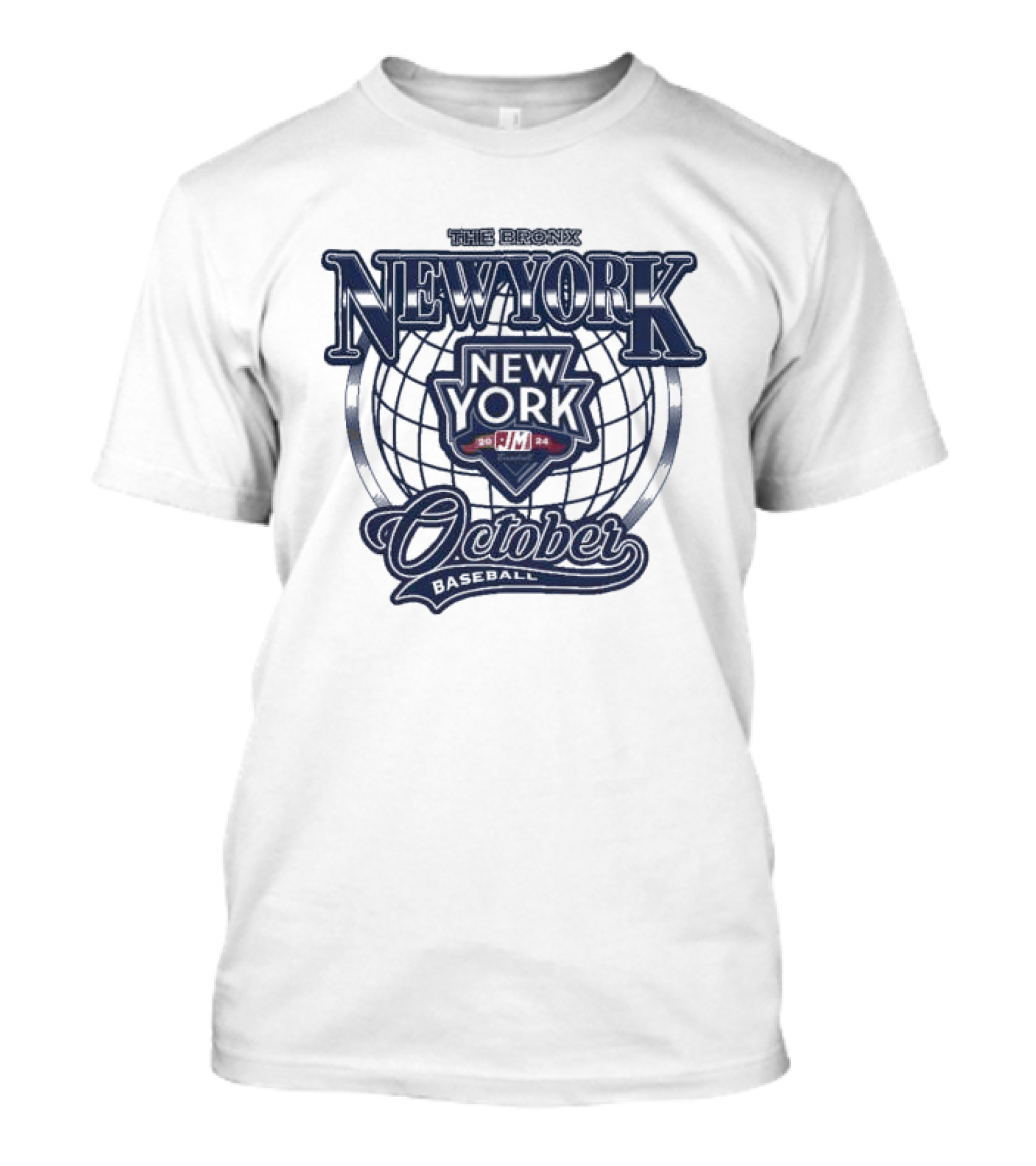 The Bronx New York October Baseball New York AM 1924 T-Shirt