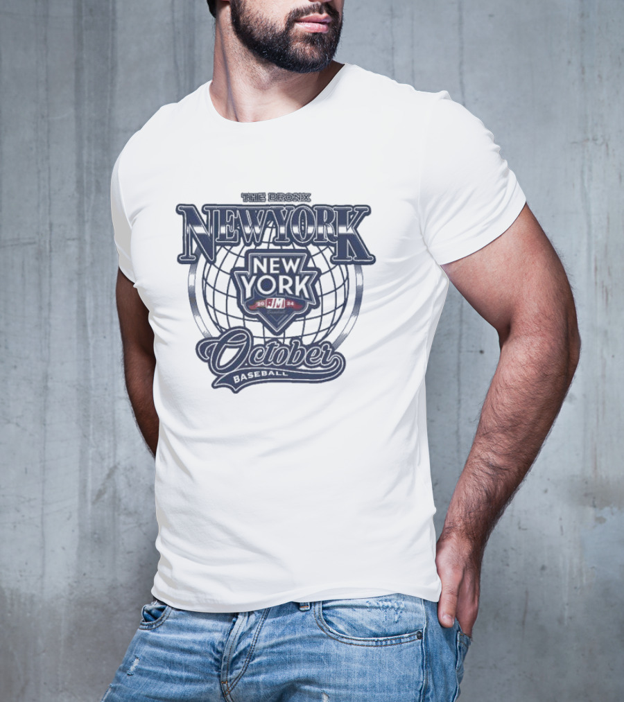 The Bronx New York October Baseball New York AM 1924 T-Shirt