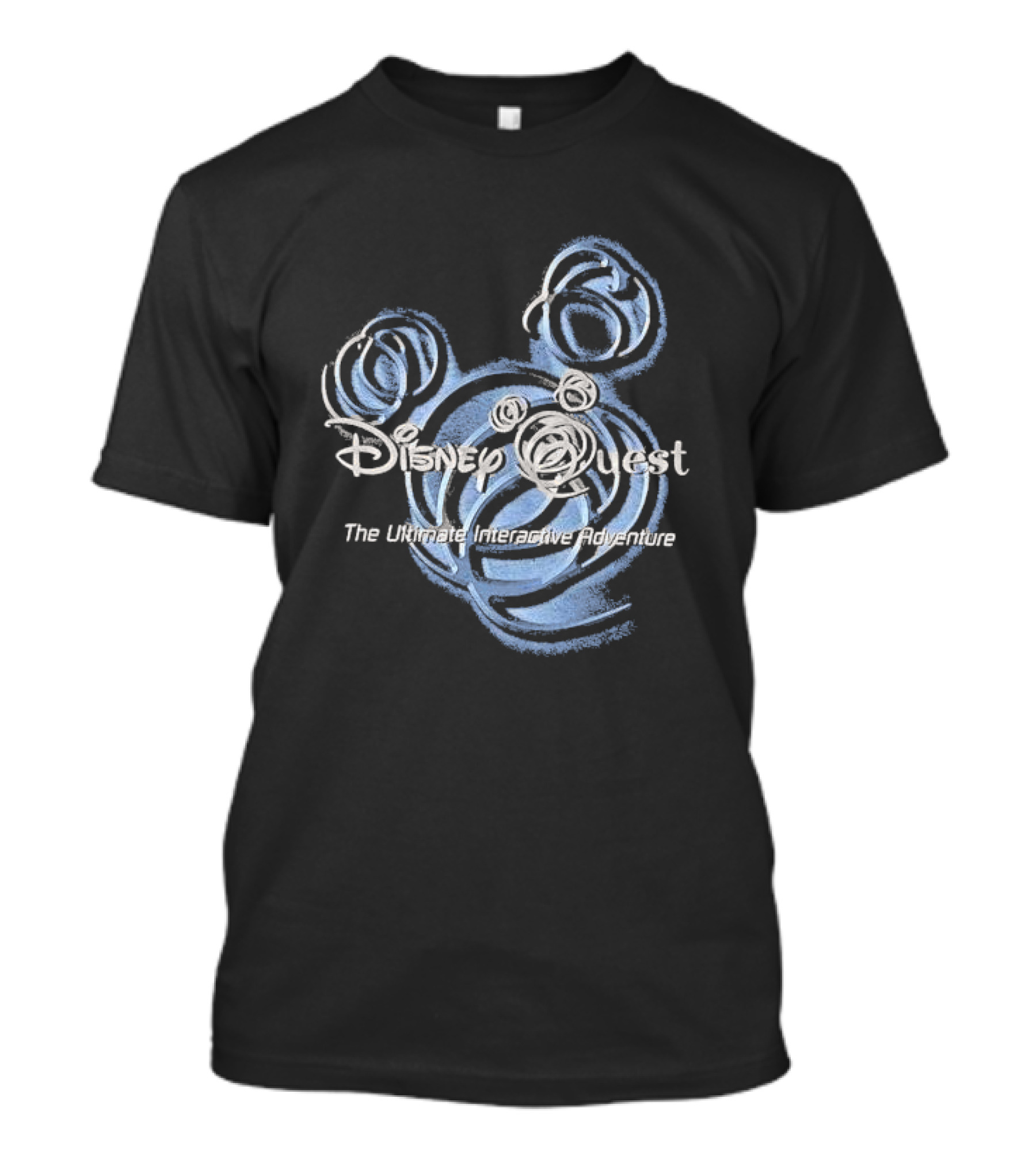 Disney Quest The Ultimate Interactive Adventure Mickey Swirl T-Shirt