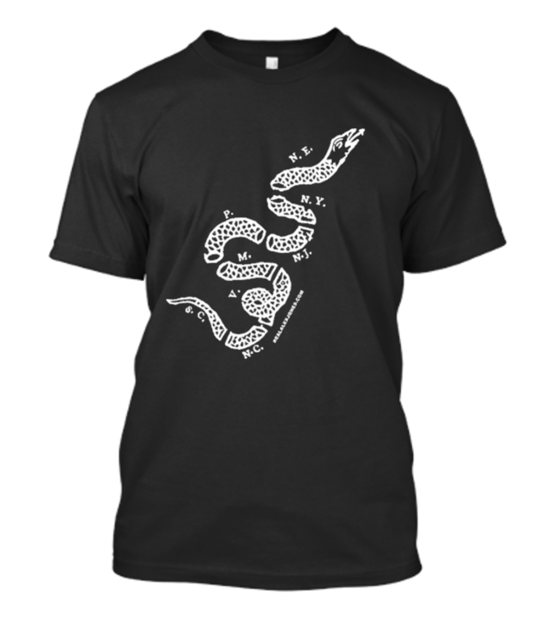 Og Join Or Die Realalexjones Revolutionary Snake T-Shirt