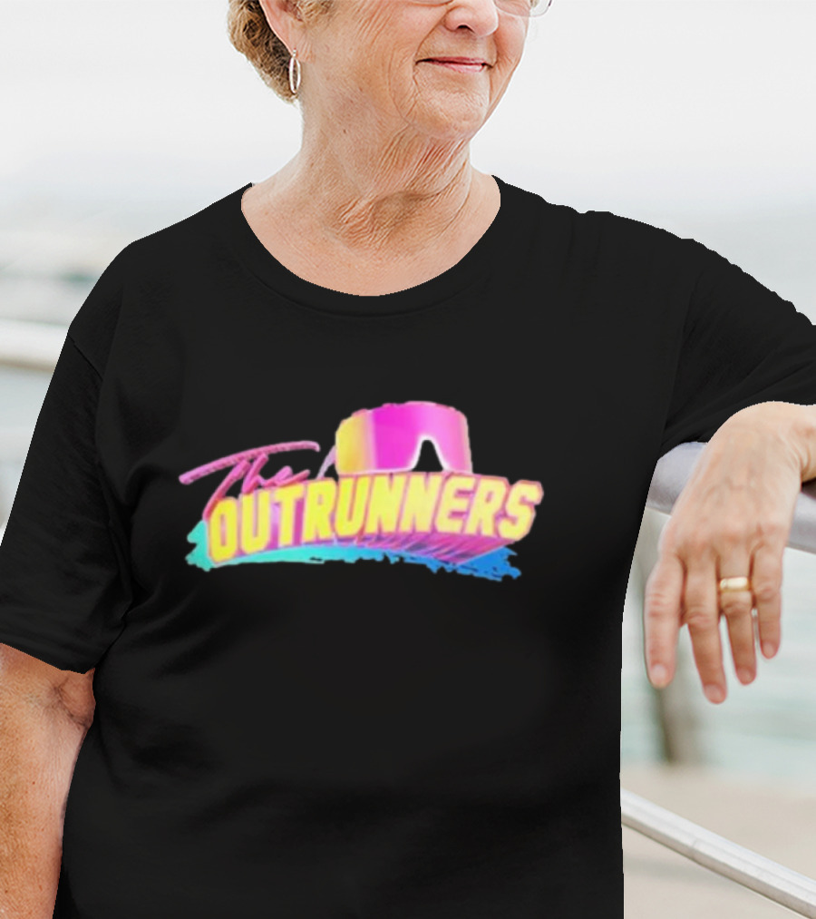 The Outrunners Retro Neon Shades Vibes T-Shirt