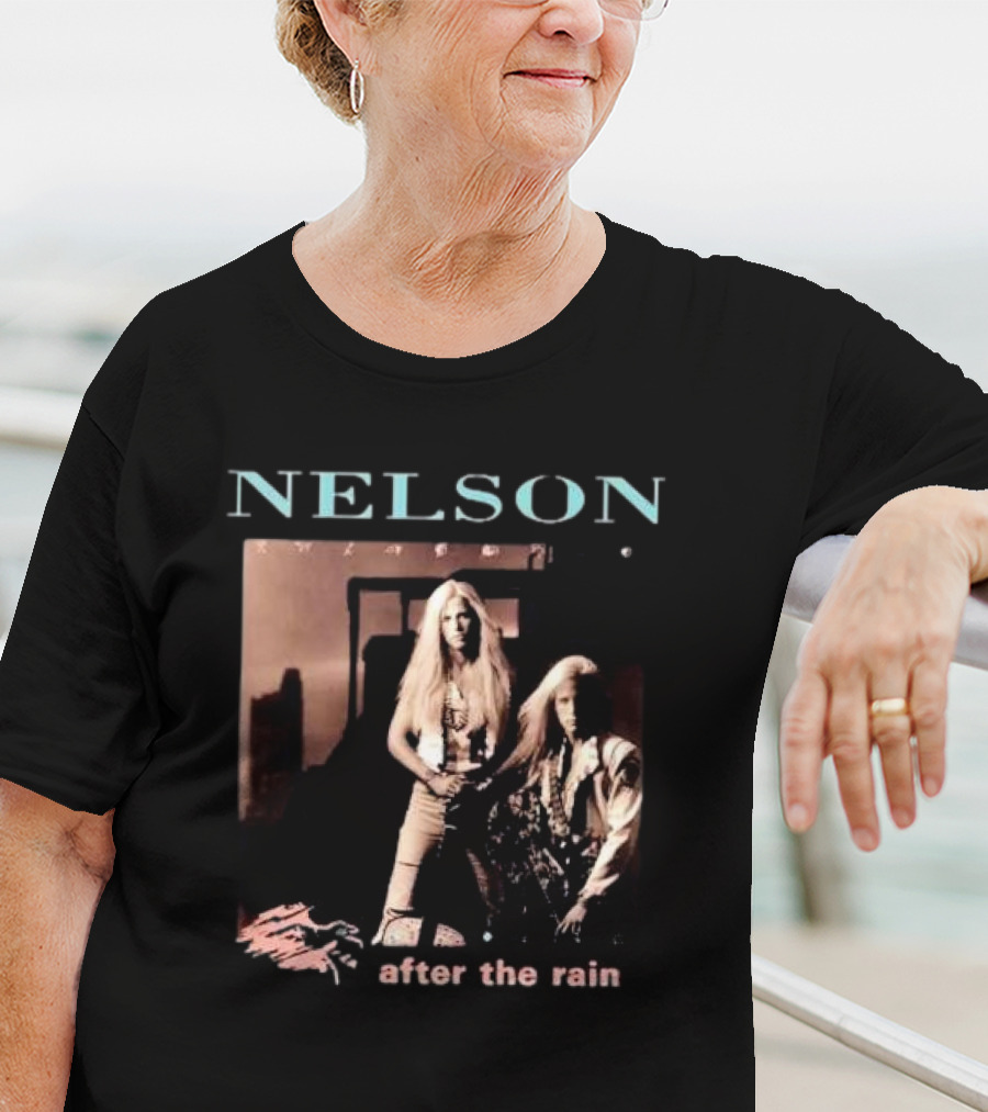 NELSON After The Rain Album Cover 90s Rock Band T-Shirt