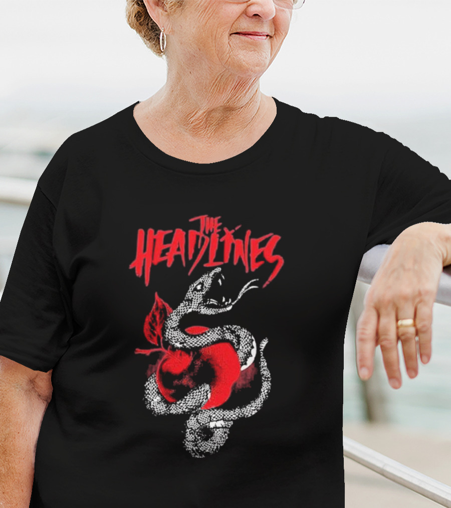 The Headlines Snake And Apple Gatefold T-Shirt