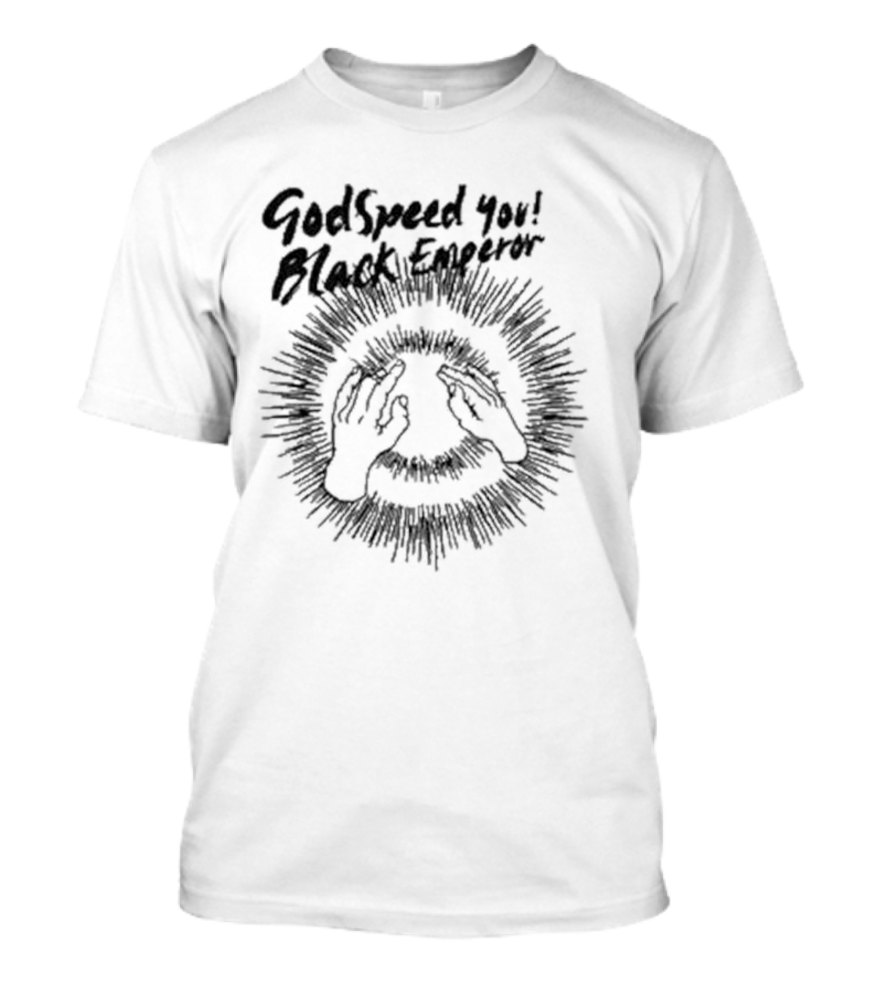 Godspeed You Black Emperor Band Hands And Radiant Lines T-Shirt