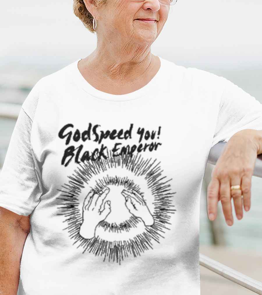 Godspeed You Black Emperor Band Hands And Radiant Lines T-Shirt