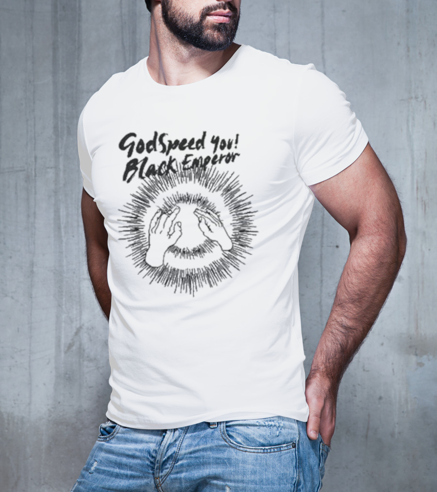 Godspeed You Black Emperor Band Hands And Radiant Lines T-Shirt