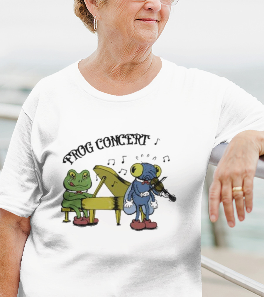 Frog Concert Cartoon Phantom Lure Fun Times T-Shirt