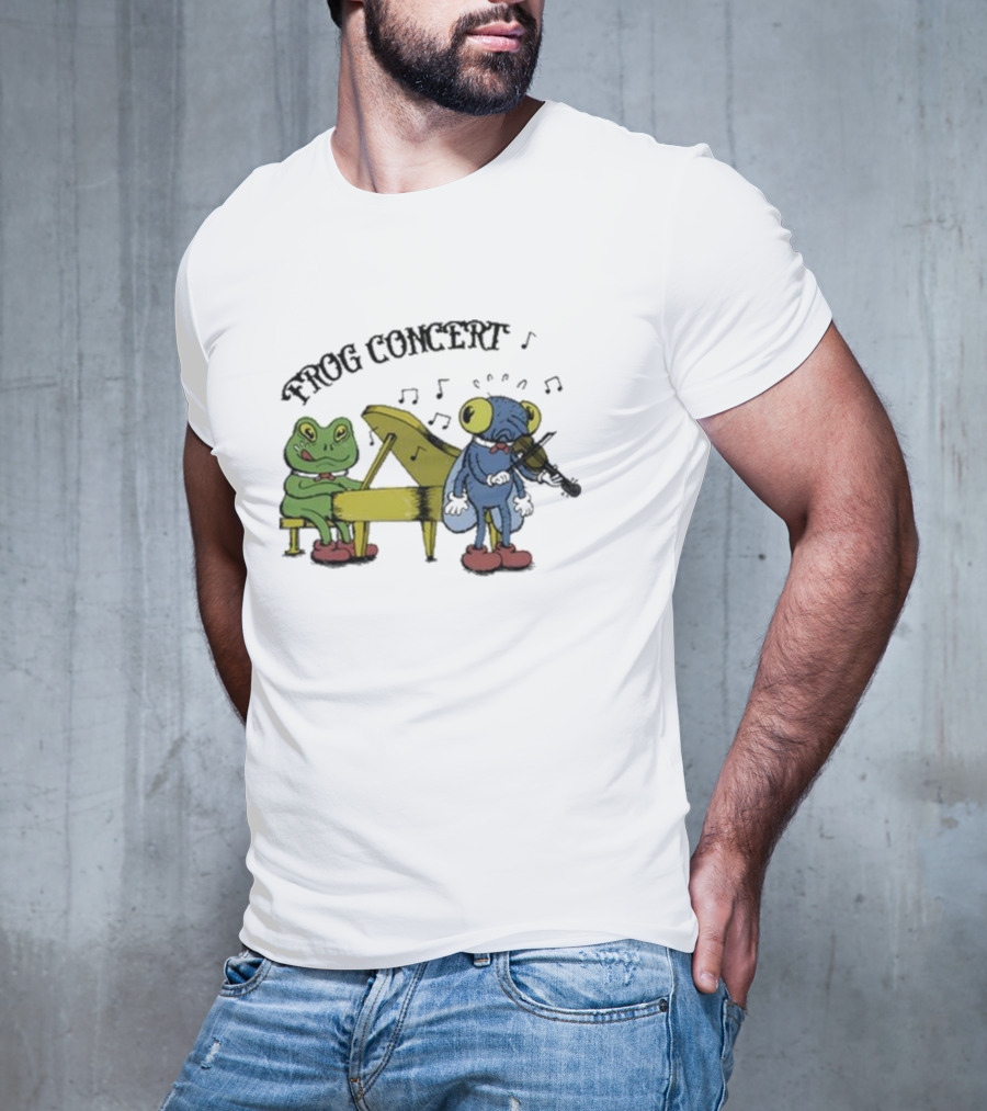 Frog Concert Cartoon Phantom Lure Fun Times T-Shirt