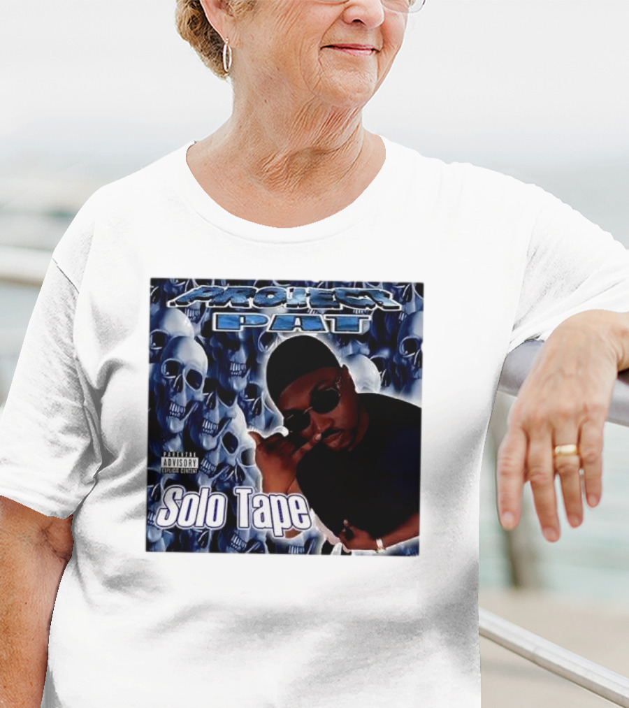 Project Pat Solo Tape Album Cover Skulls T-Shirt