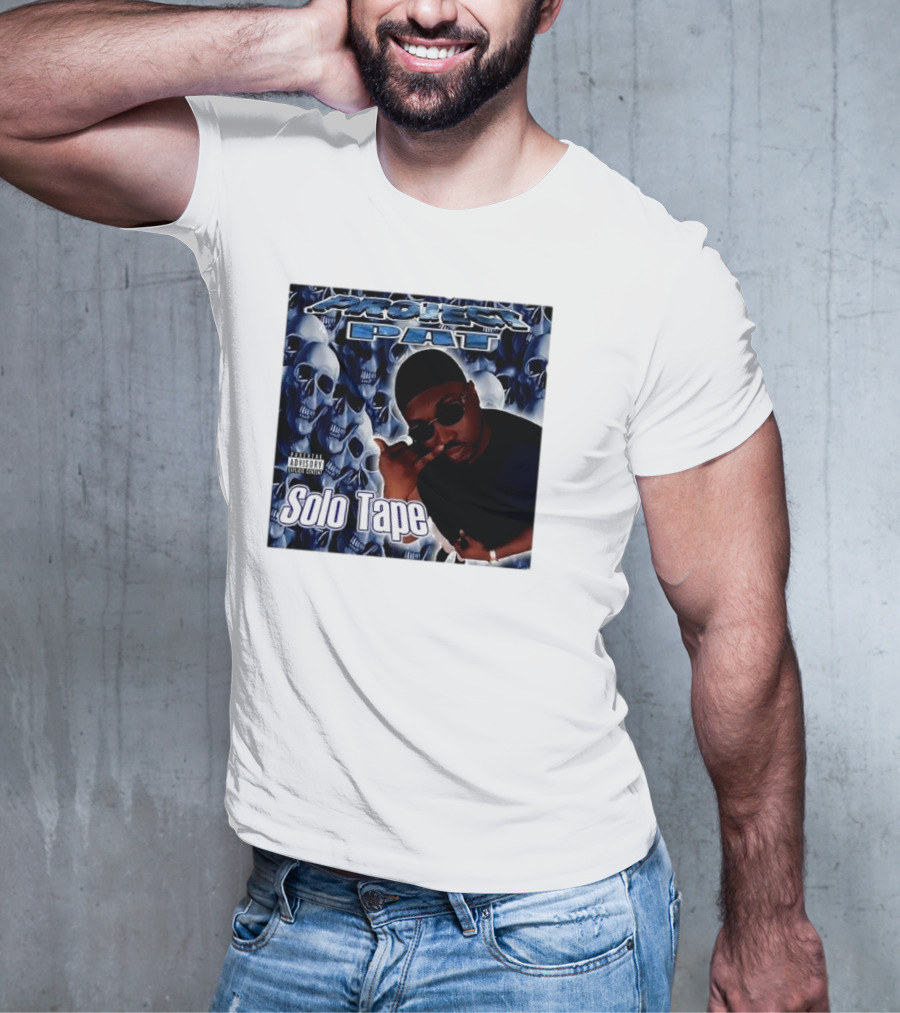 Project Pat Solo Tape Album Cover Skulls T-Shirt