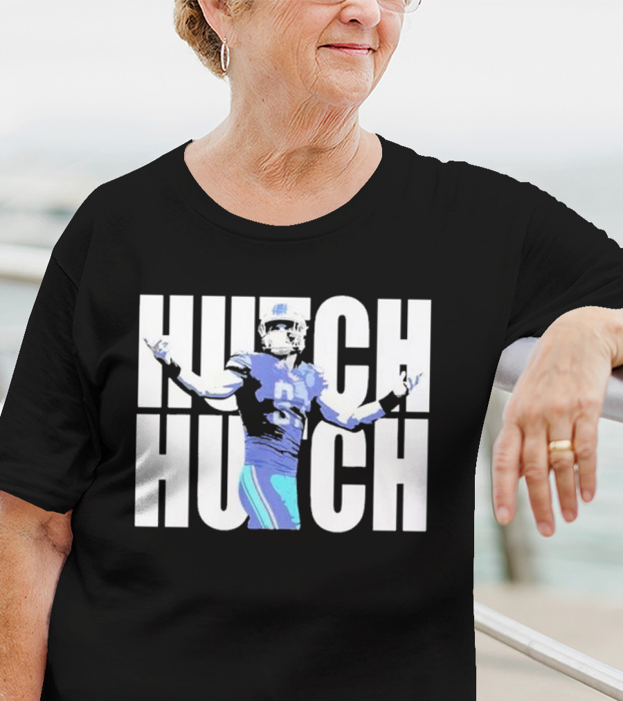 Hutch Hutch Aidan Hutchinson Detroit Lions Football Player T-Shirt
