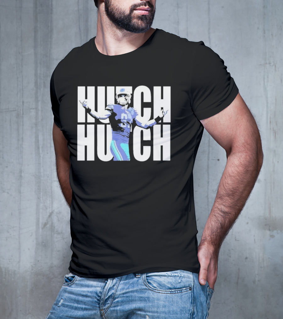 Hutch Hutch Aidan Hutchinson Detroit Lions Football Player T-Shirt