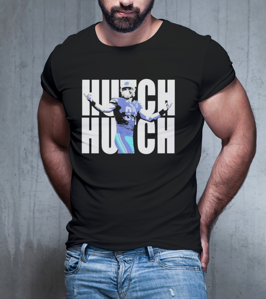 Hutch Hutch Aidan Hutchinson Detroit Lions Football Player T-Shirt