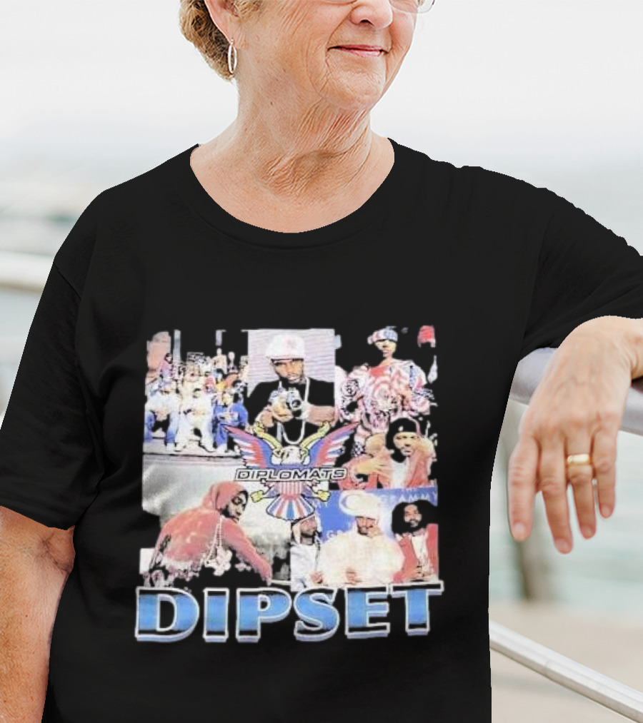 Dipset Diplomats Classic Hip Hop Collage With Eagle T-Shirt