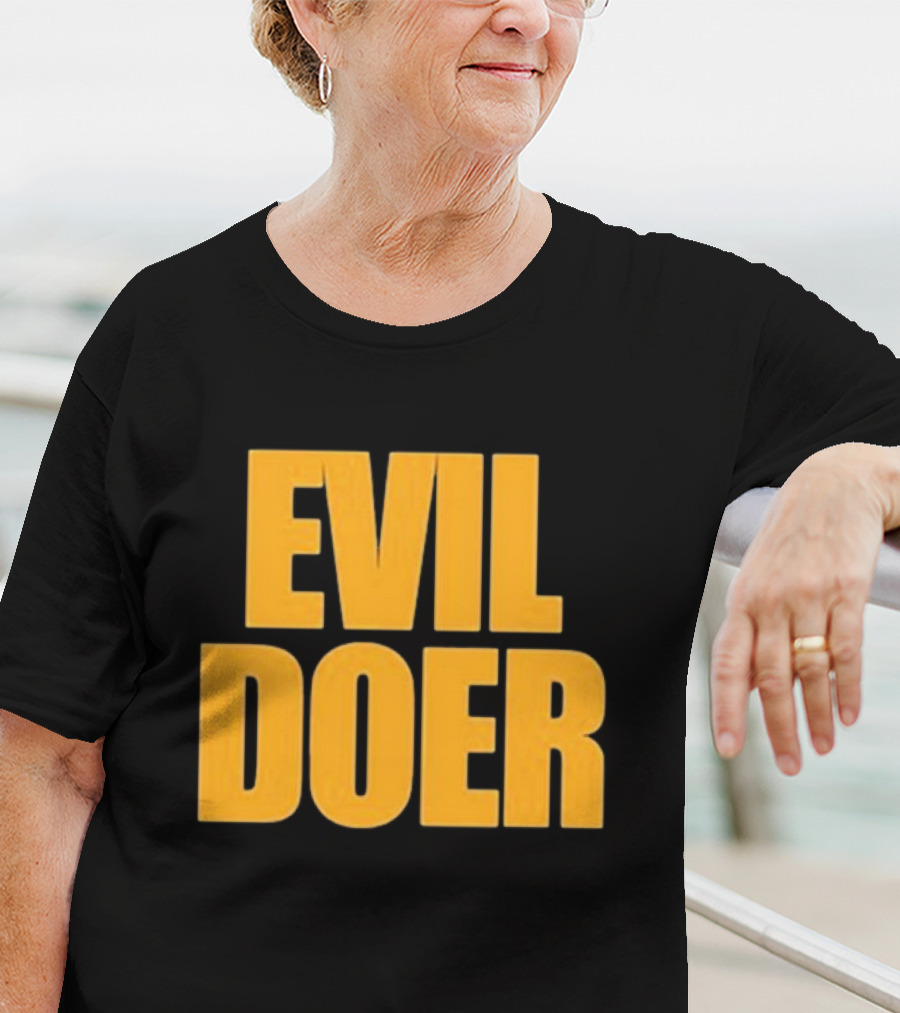 Evil Doer Green And Orange T-Shirt
