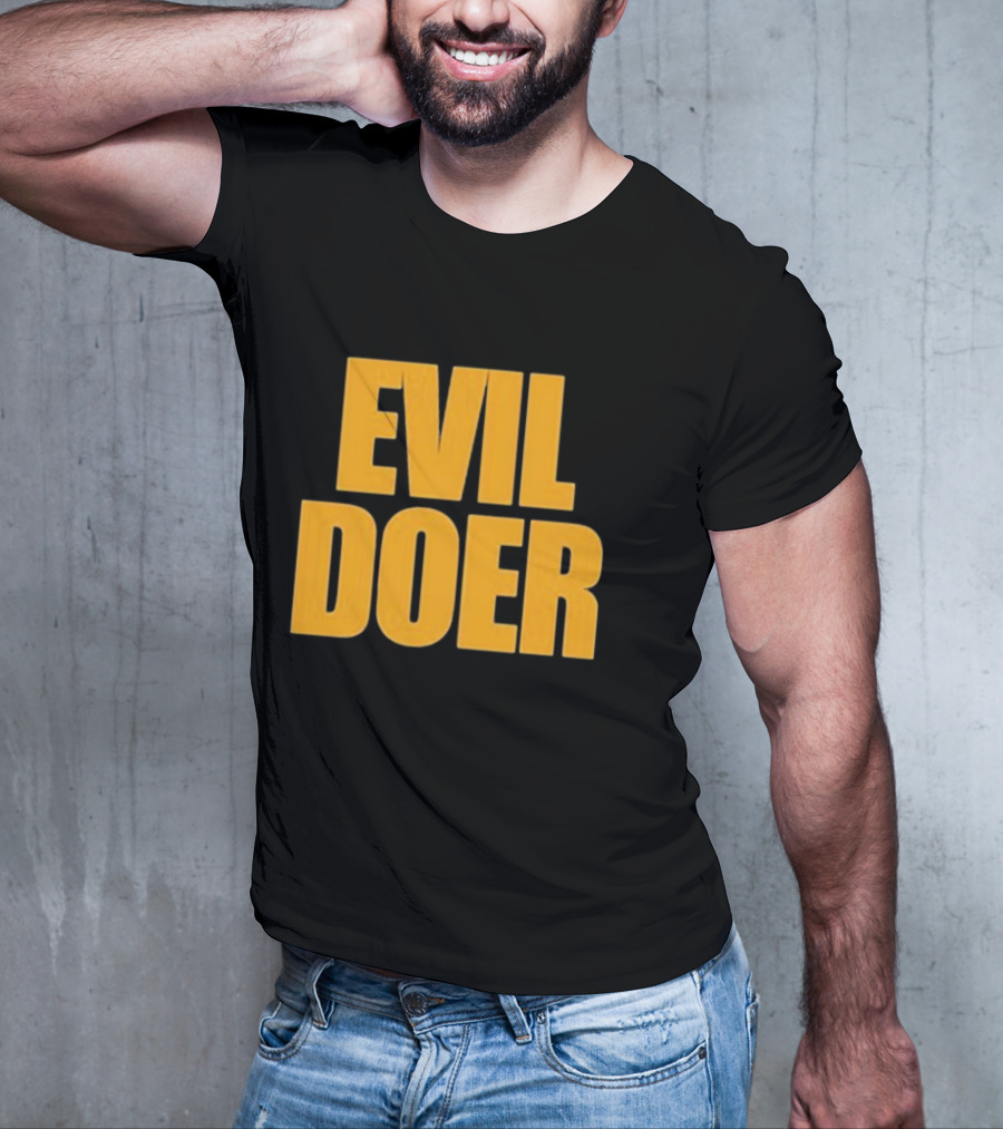 Evil Doer Green And Orange T-Shirt