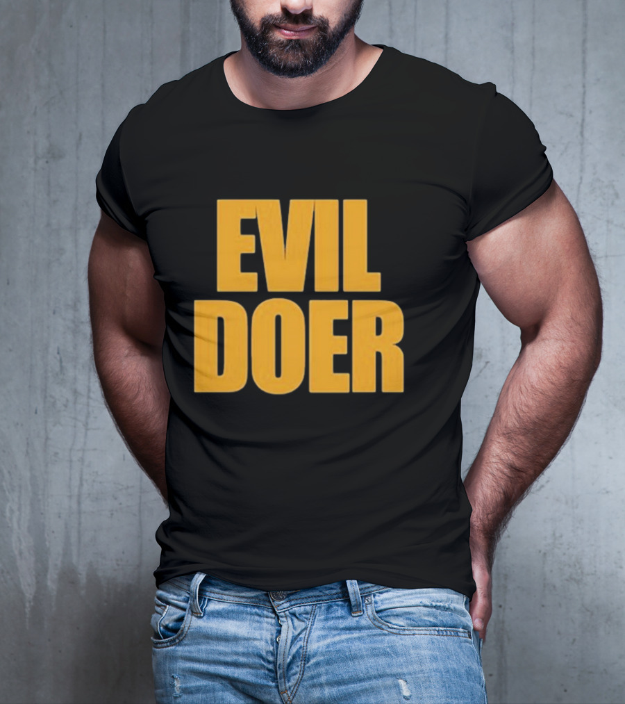Evil Doer Green And Orange T-Shirt