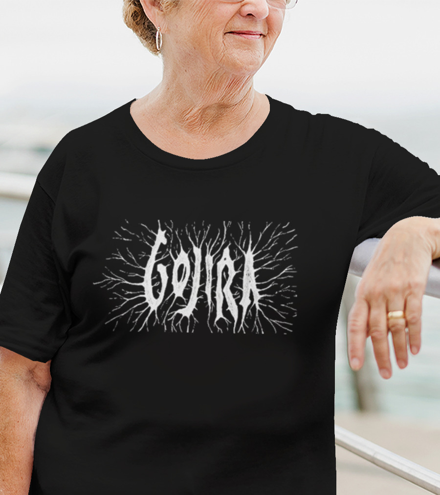 Gojira Branches Text T-Shirt