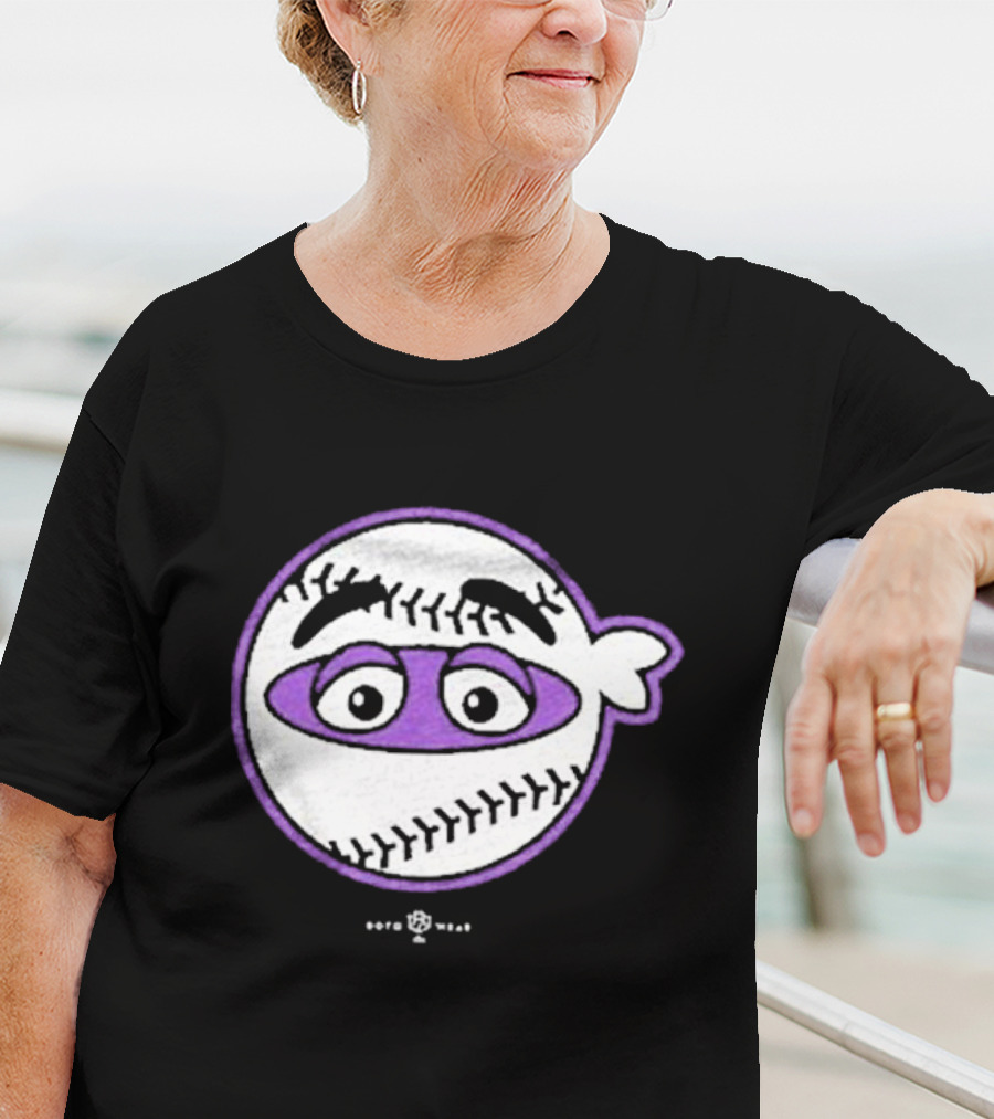 Pitching Ninja Baseball Emoji By Soto Wear T-Shirt