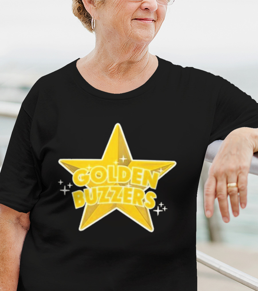 Scott Cramer The Cramer Games Golden Buzzers Star T-Shirt