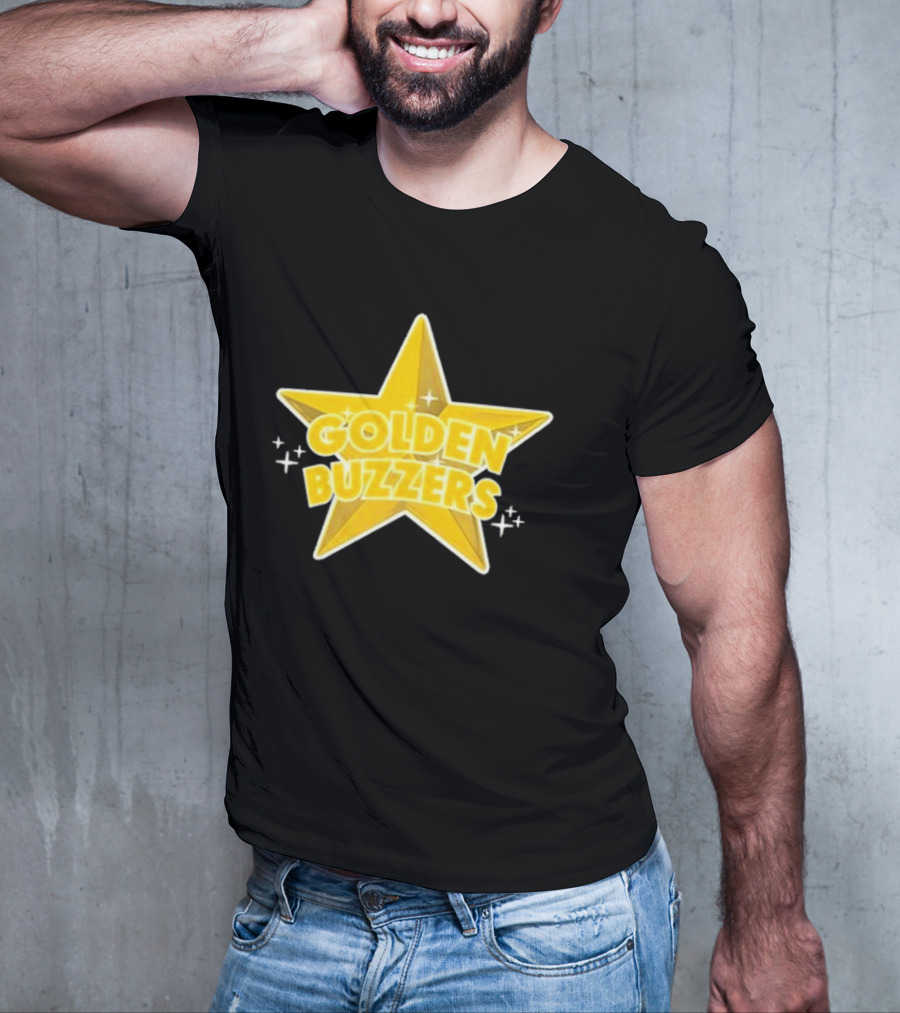 Scott Cramer The Cramer Games Golden Buzzers Star T-Shirt