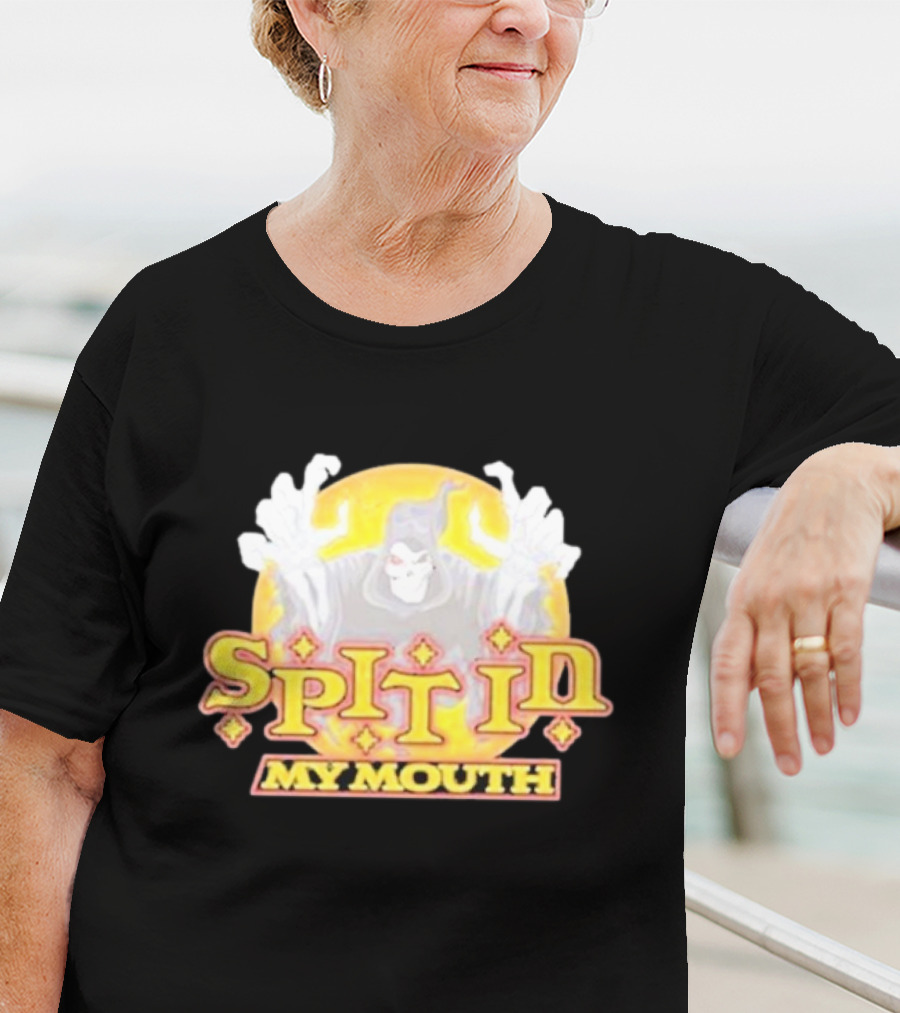 SPIT IN MY MOUTH Villain T-Shirt