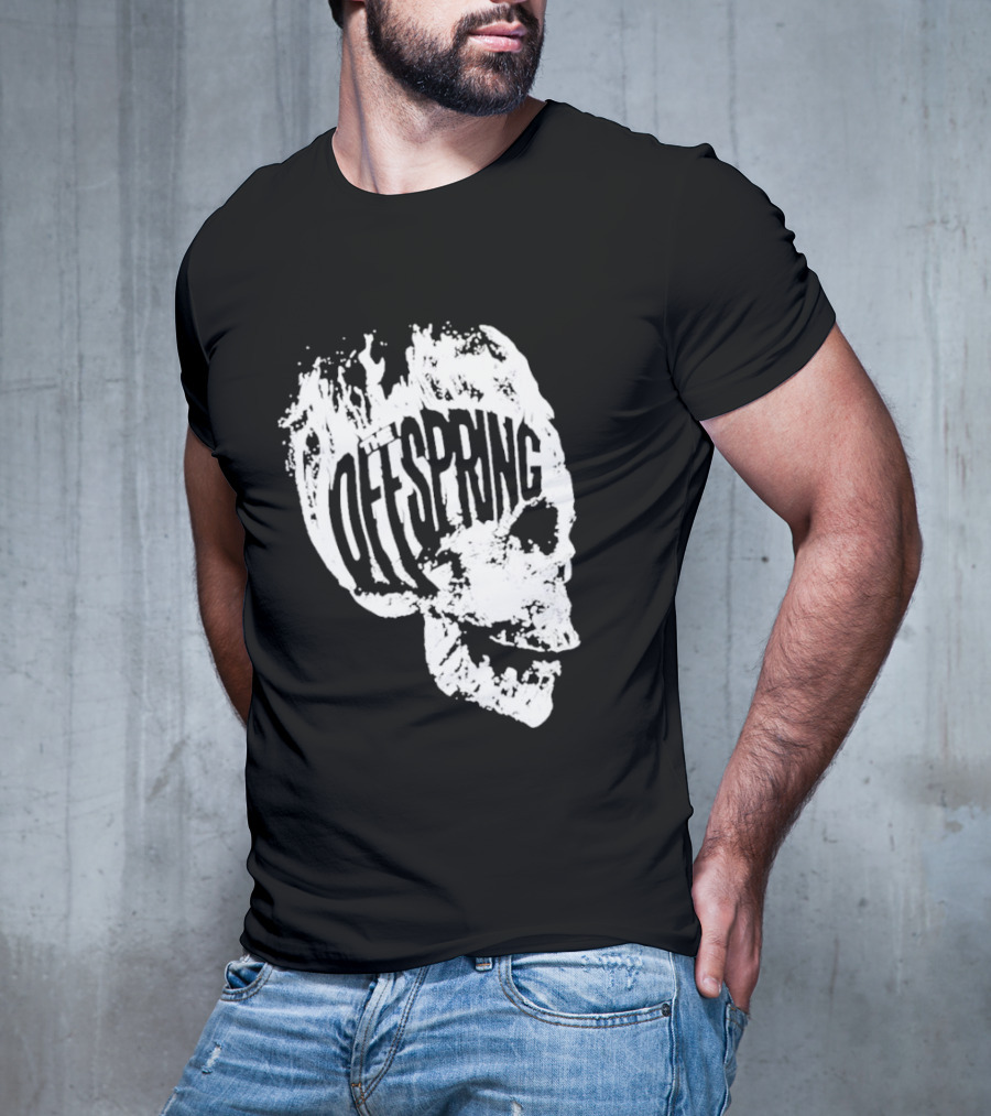 Offspring Flaming Skull T-Shirt