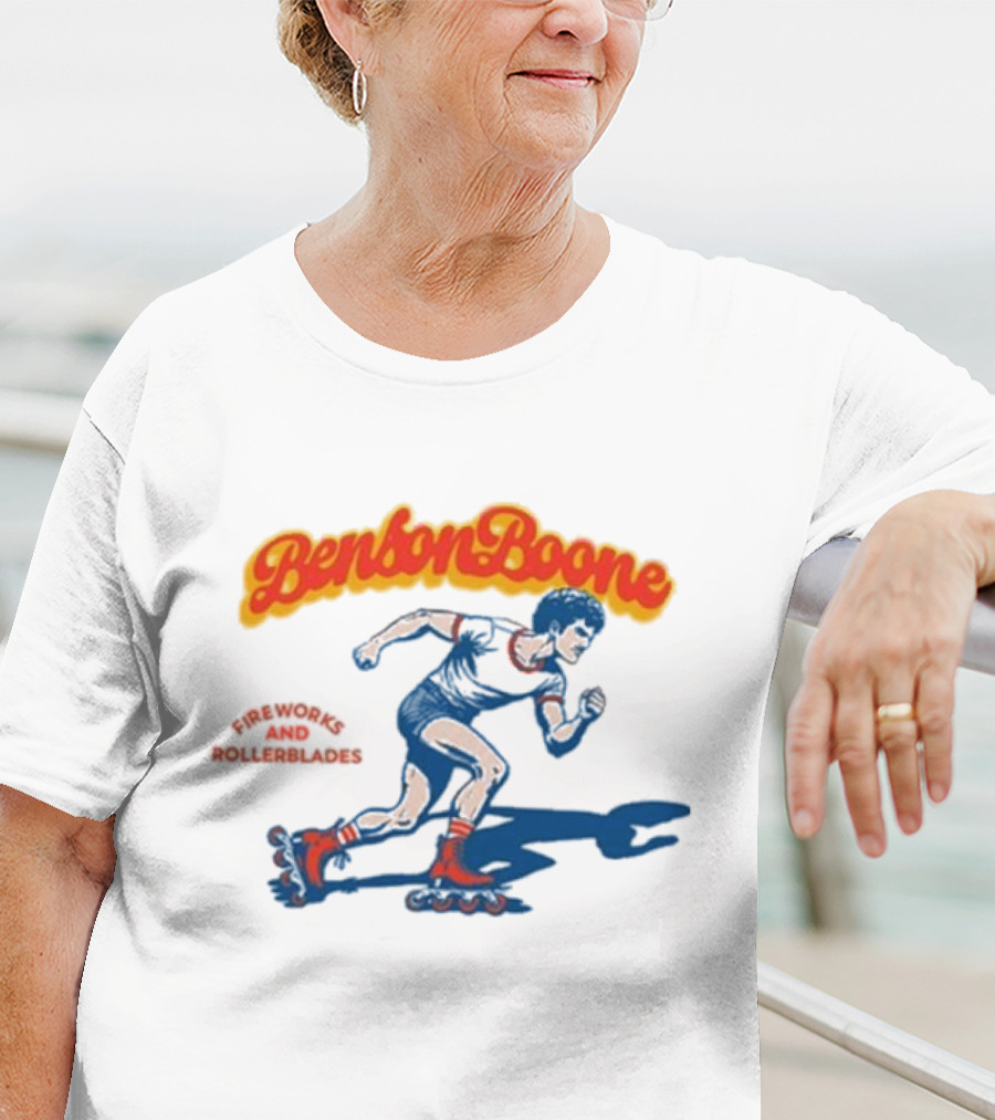 Benson Boone Fireworks And Rollerblades Benny T-Shirt
