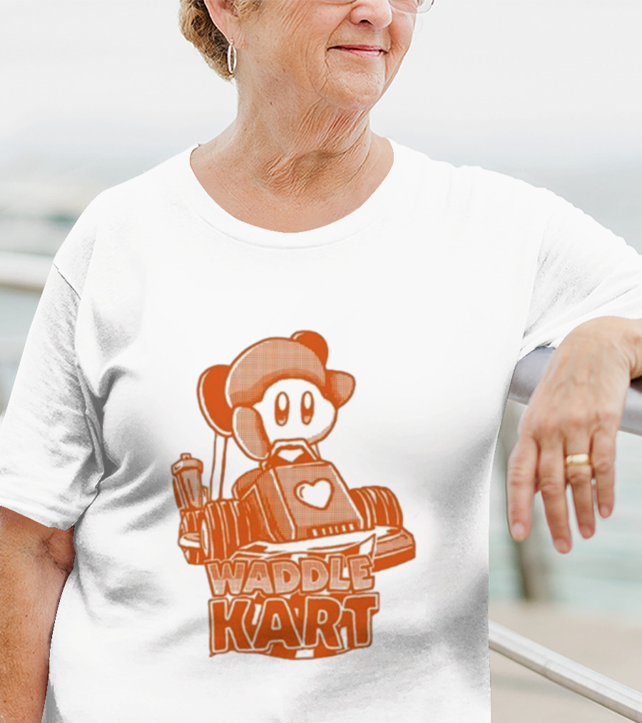 DevDogg Waddle Kart Dee Heart Racing Adventure T-Shirt