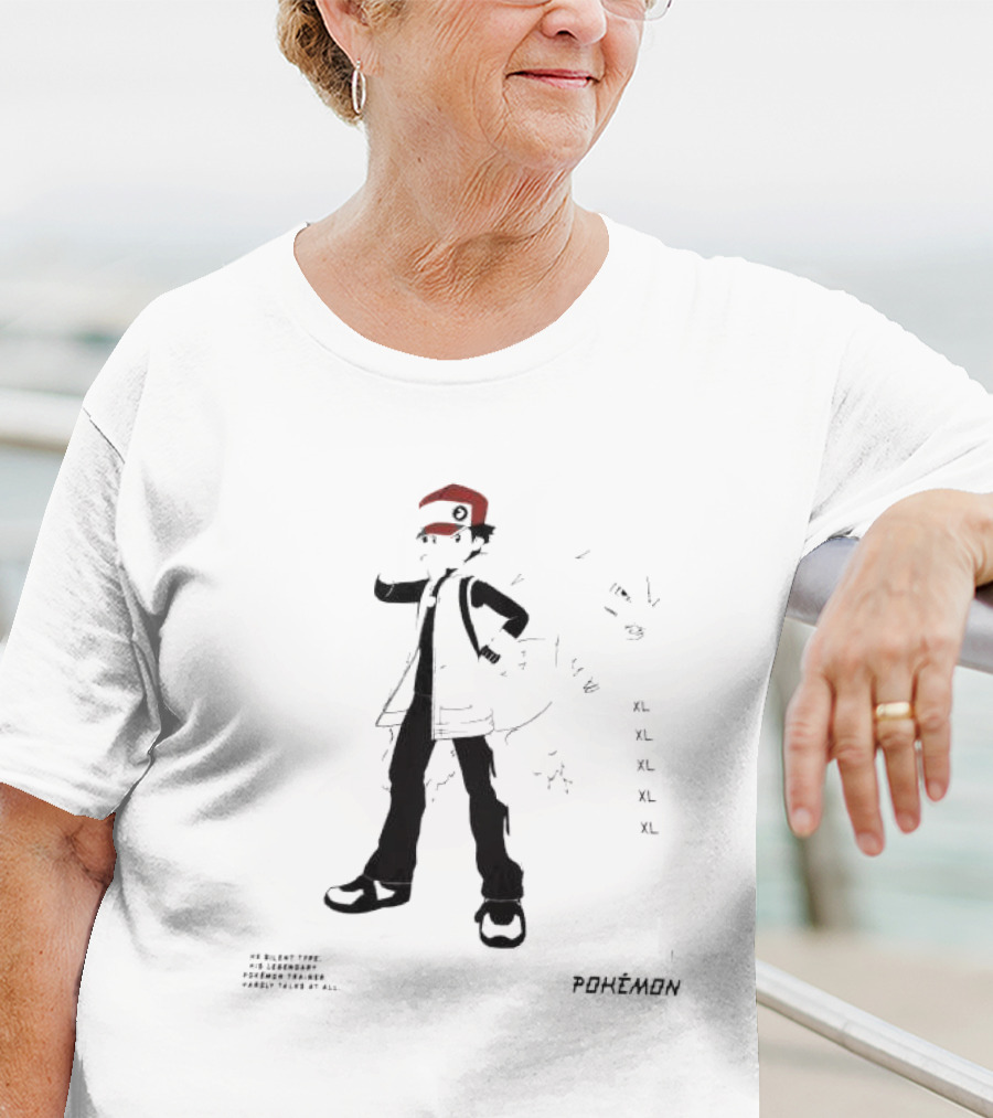 Pokemon Uniqlo UT Red Charizard Japan JP Pokemon Masters EX Ash XL T-Shirt