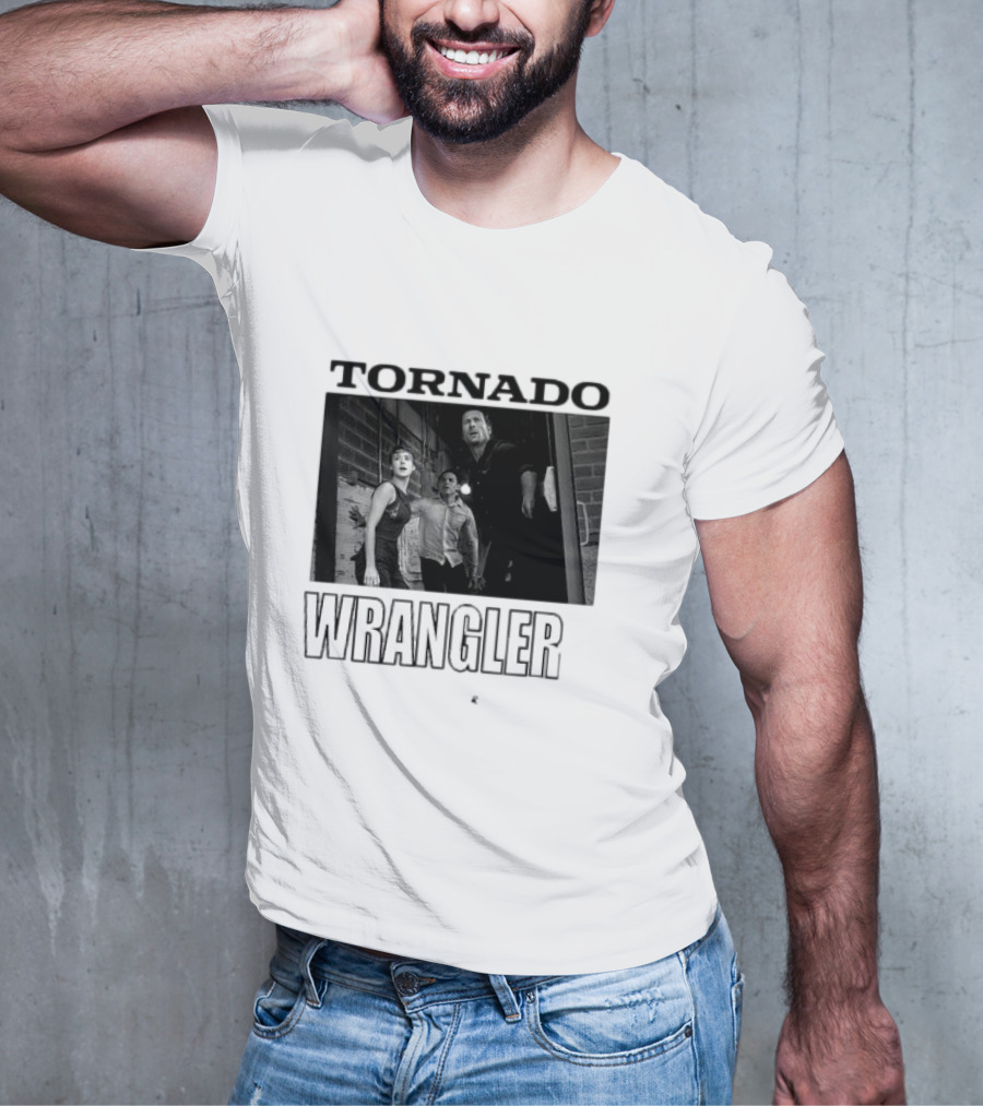 Tornado Wrangler Twisters Tyler Kate And Javi T-Shirt