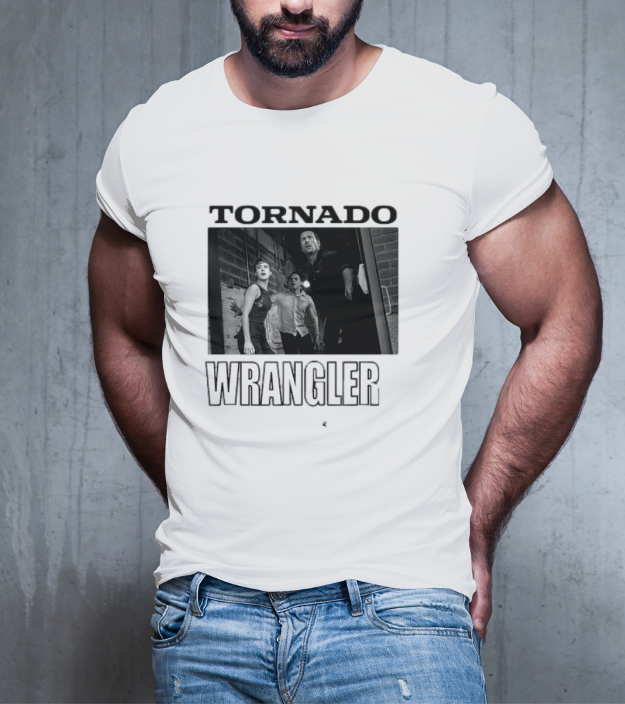 Tornado Wrangler Twisters Tyler Kate And Javi T-Shirt