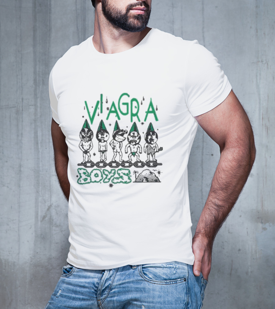 Viagra Boys Sharp Gnomes Chain Gang T-Shirt