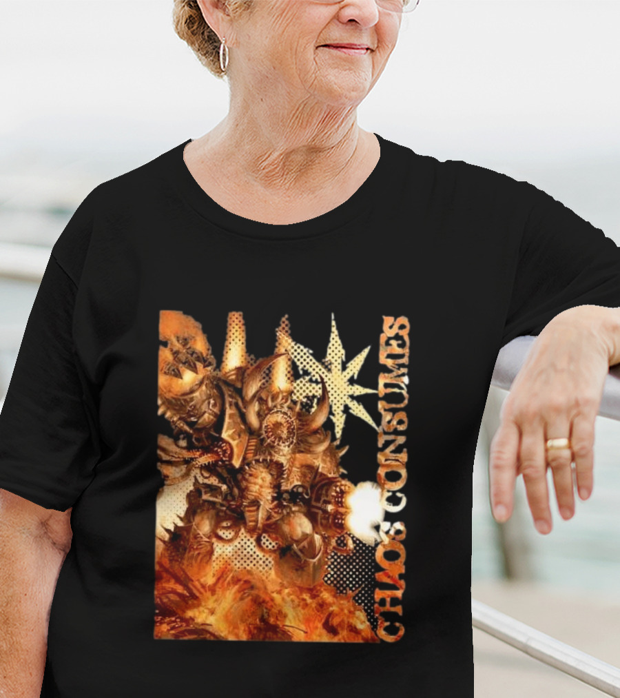 Chaos Consumes Helbrute Malodrax Kraegon Thul T-Shirt