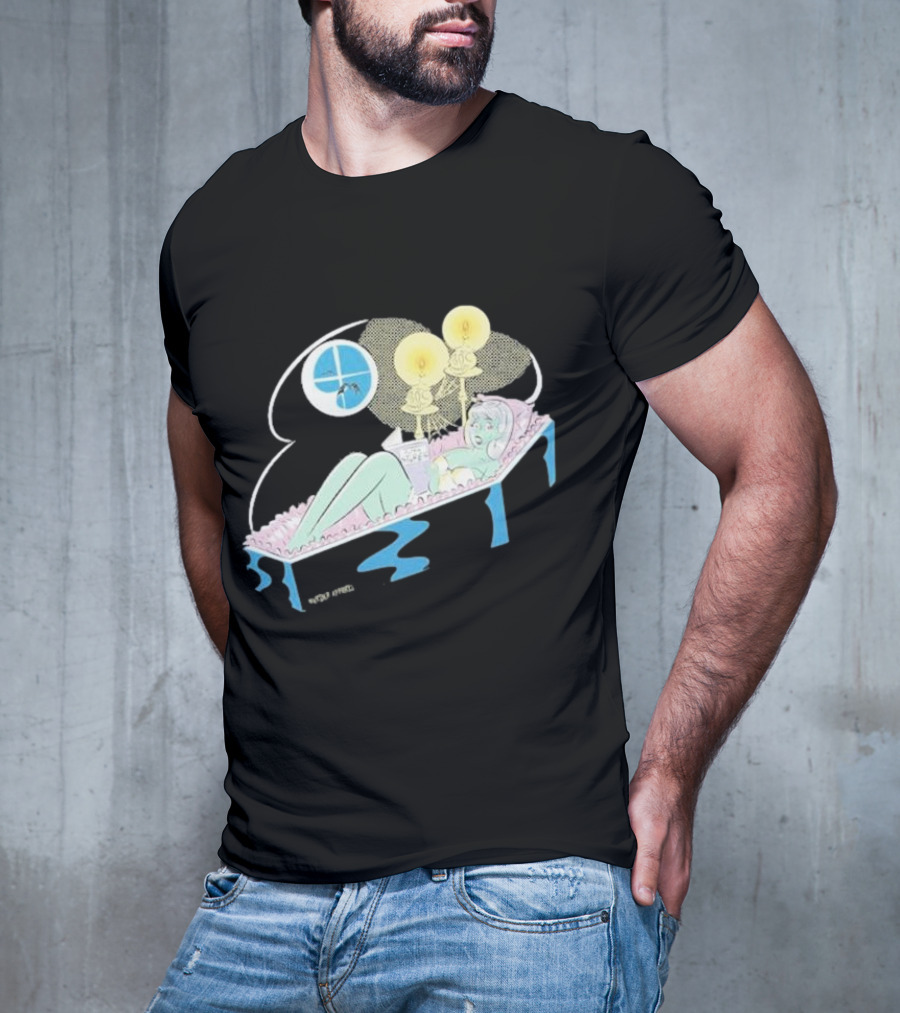 Real Monsters Lying In The Grave Creepy Artwork By Stacy Eyles T-Shirt