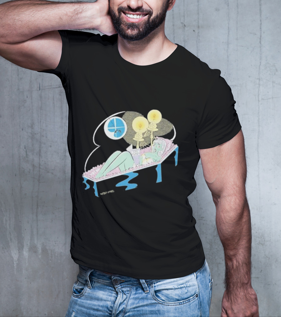 Real Monsters Lying In The Grave Creepy Artwork By Stacy Eyles T-Shirt