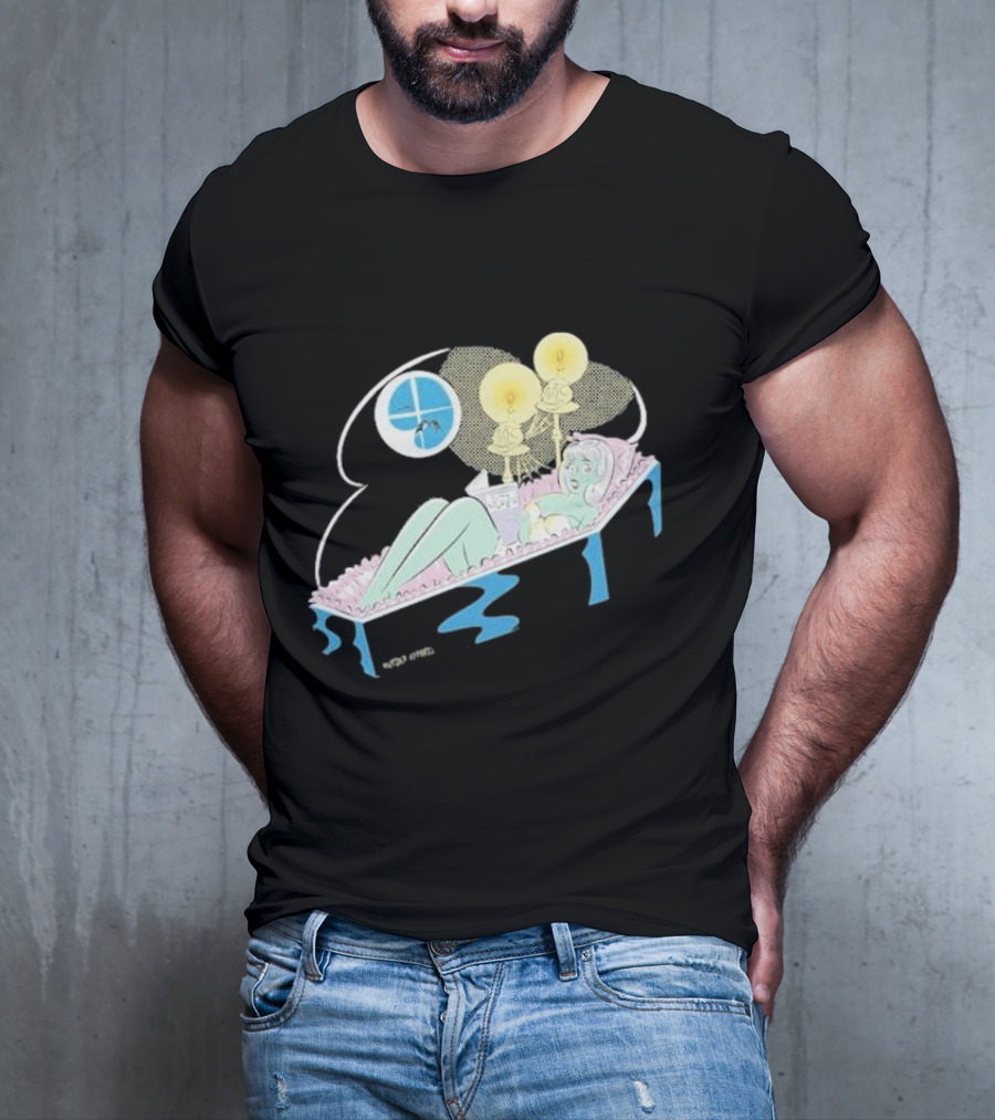 Real Monsters Lying In The Grave Creepy Artwork By Stacy Eyles T-Shirt