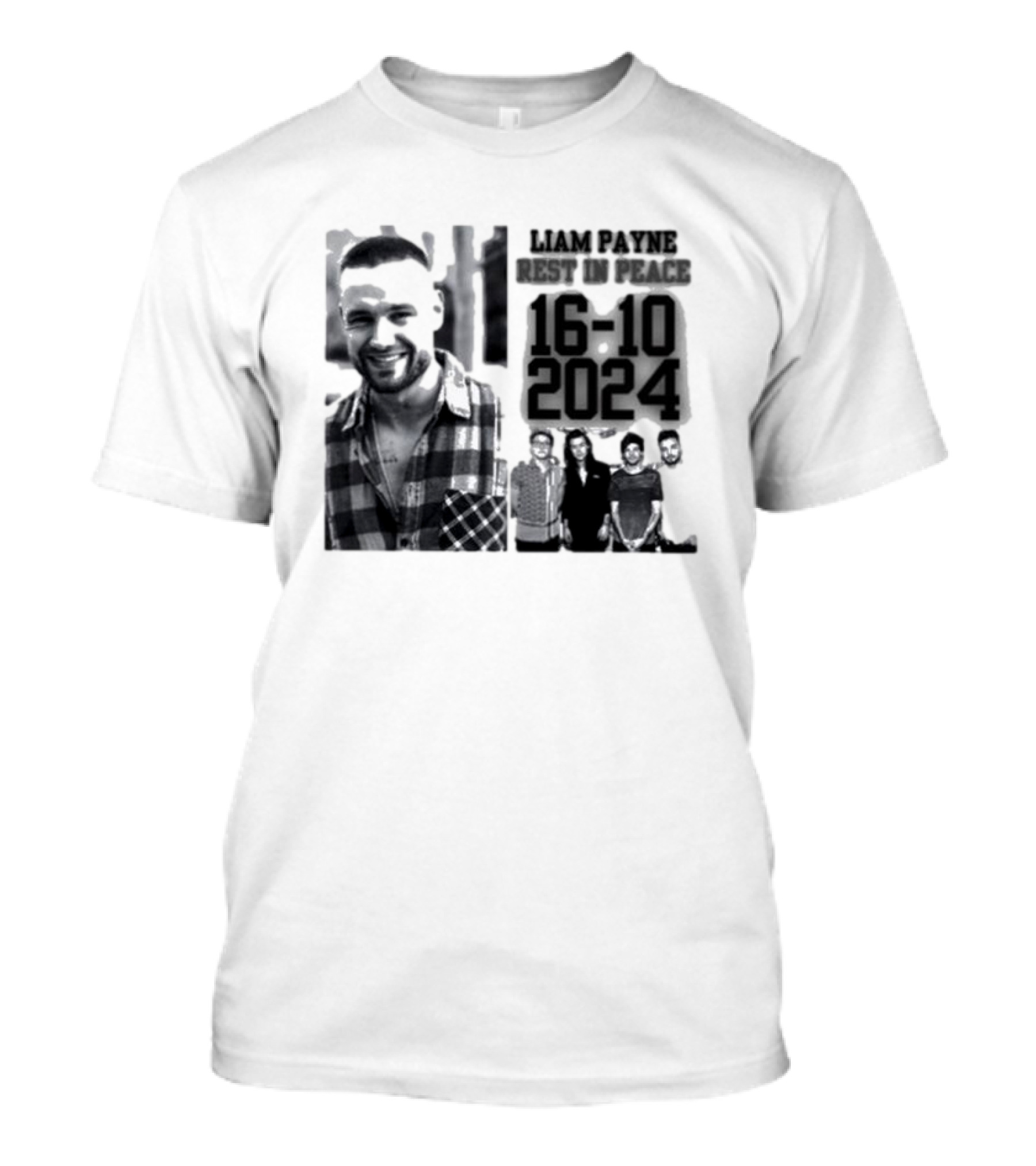 Liam Payne Rest In Peace 16-10 T-Shirt