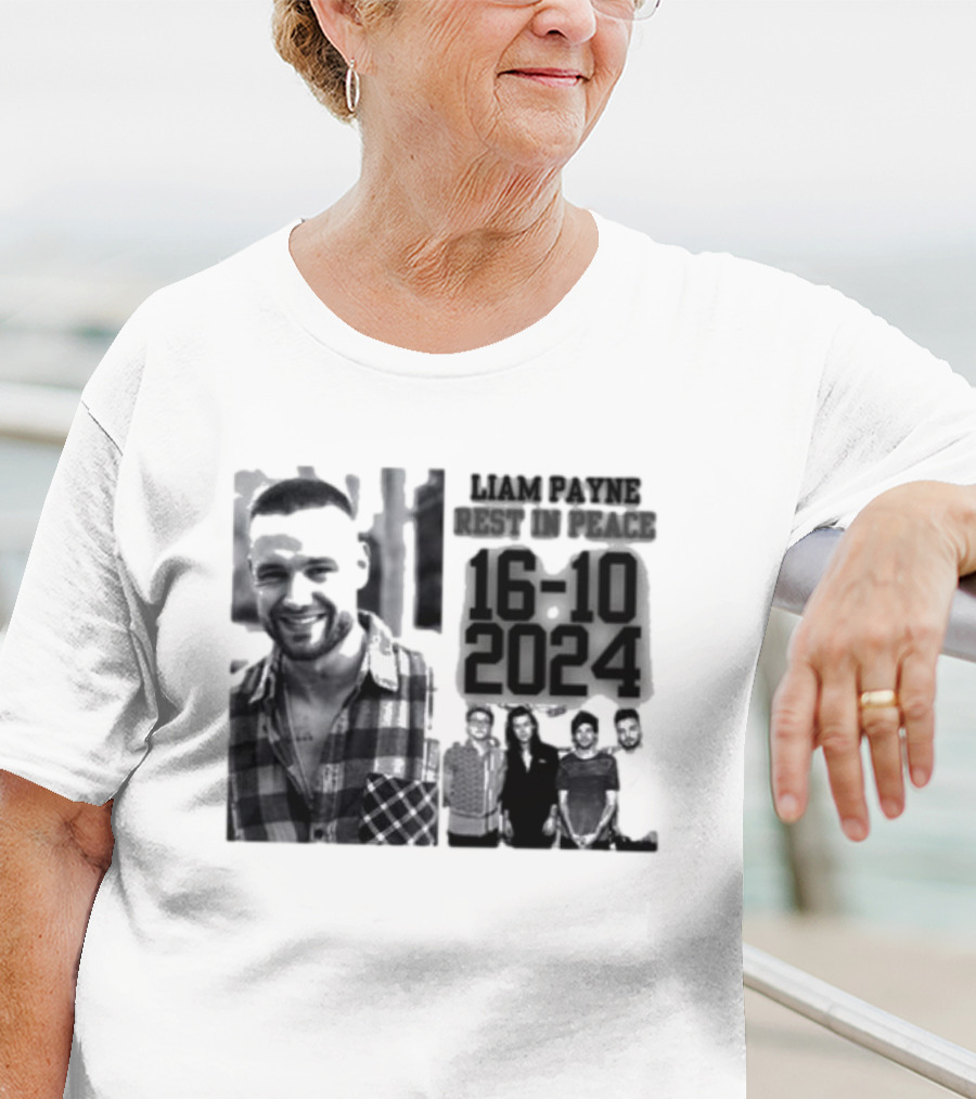 Liam Payne Rest In Peace 16-10 T-Shirt