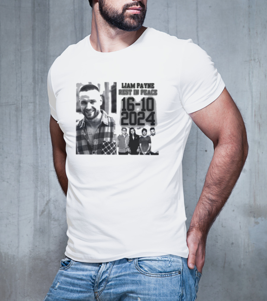 Liam Payne Rest In Peace 16-10 T-Shirt