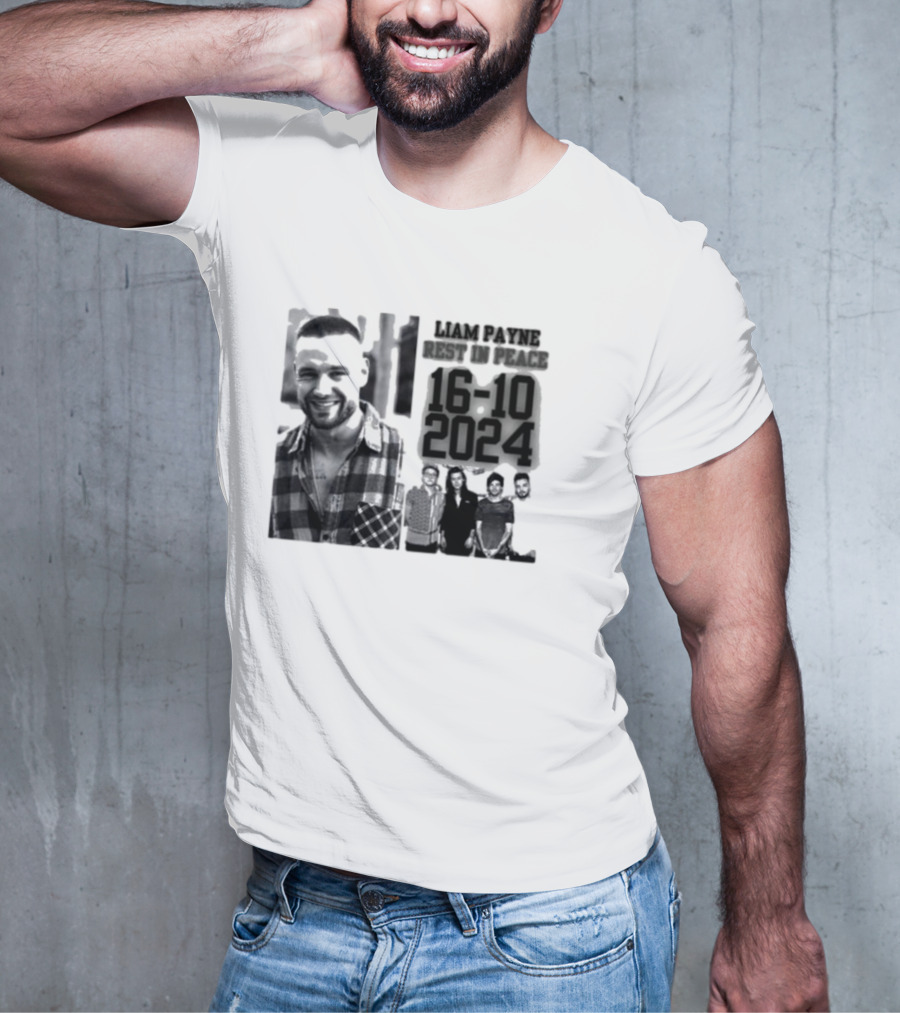 Liam Payne Rest In Peace 16-10 T-Shirt