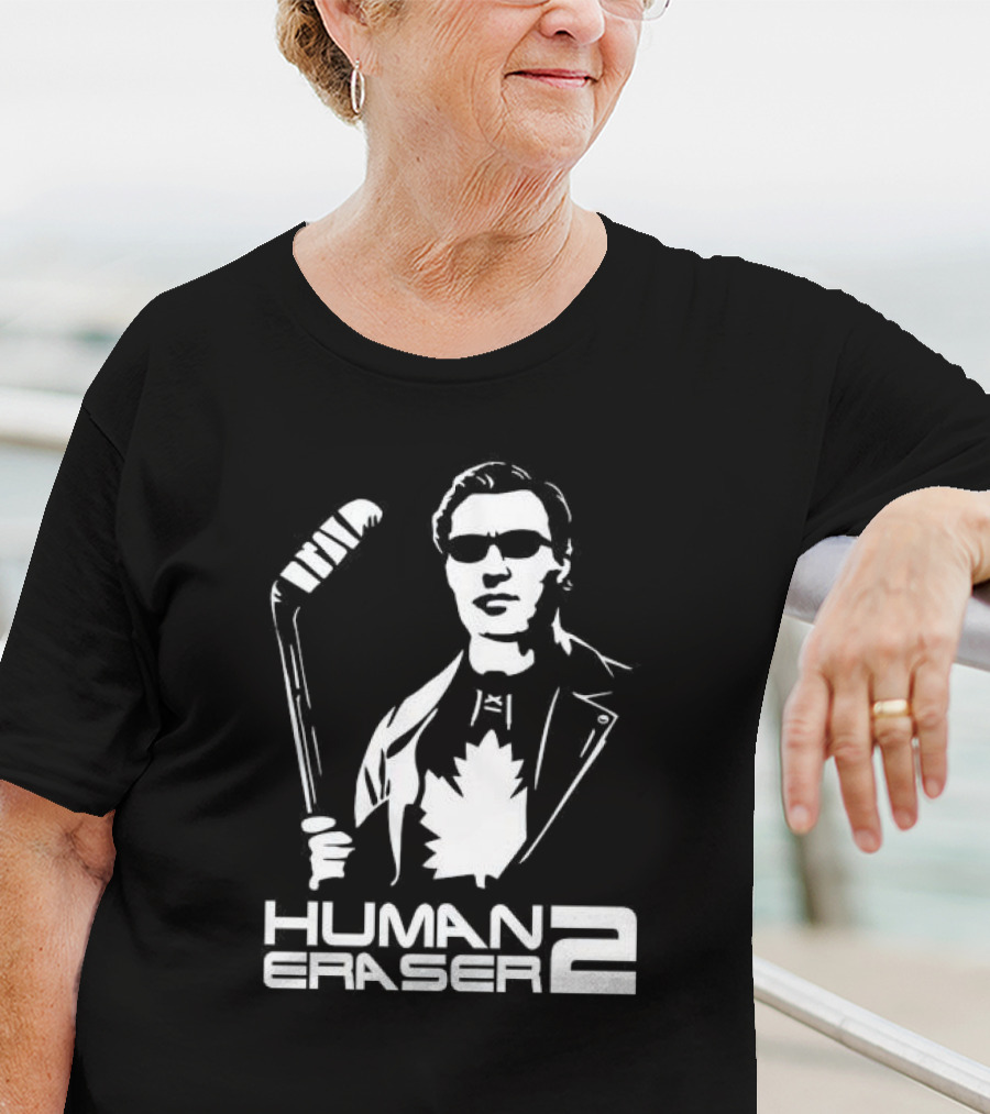 Human Eraser 2 Luke Schenn On 1000 NHL Games Hockey Maple Leaf Leather Jacket T-Shirt