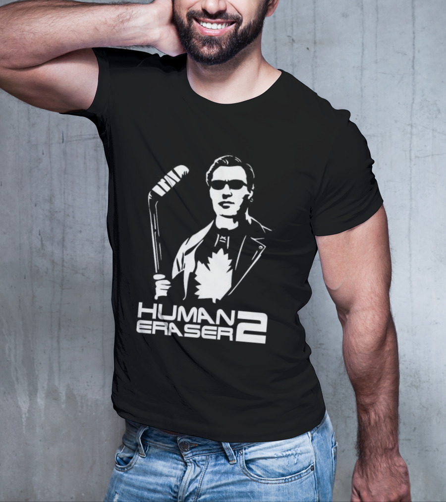 Human Eraser 2 Luke Schenn On 1000 NHL Games Hockey Maple Leaf Leather Jacket T-Shirt