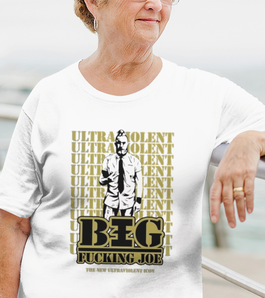 BIG FCKING JOE ULTRAVIOLENT ICON NEW ULTRAVIOLENT T-Shirt