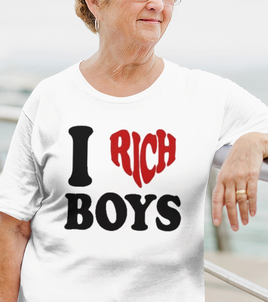 Flippa I Love Rich Boys T-Shirt